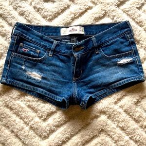 Denim Hollister Shorts